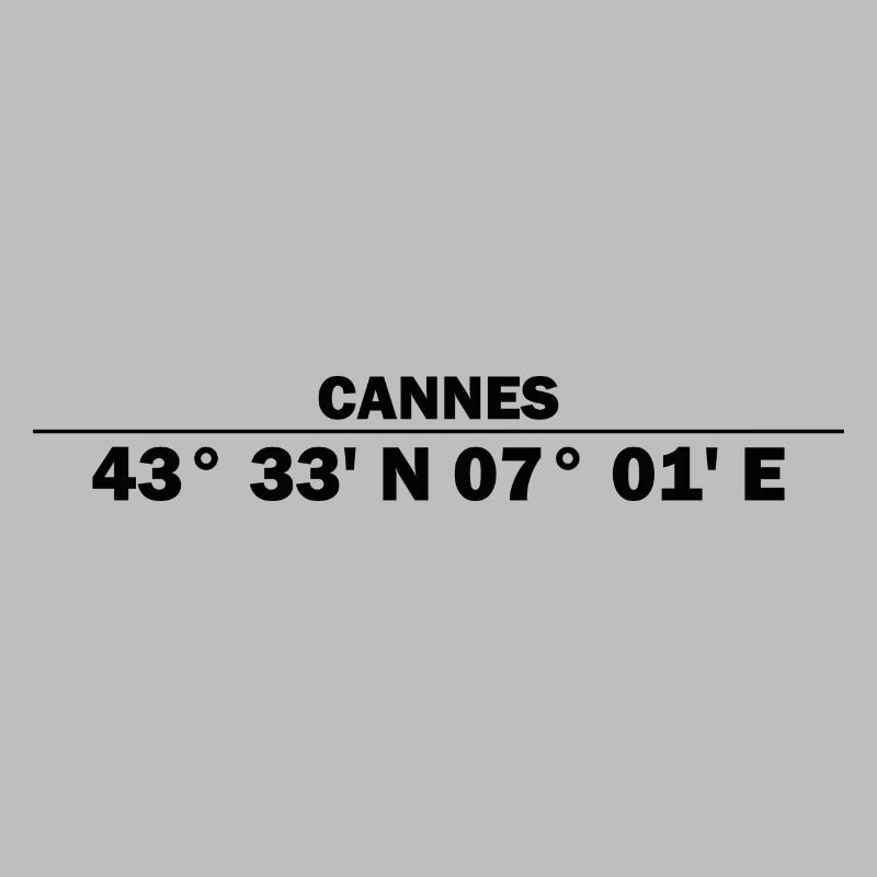 Cannes coordinates