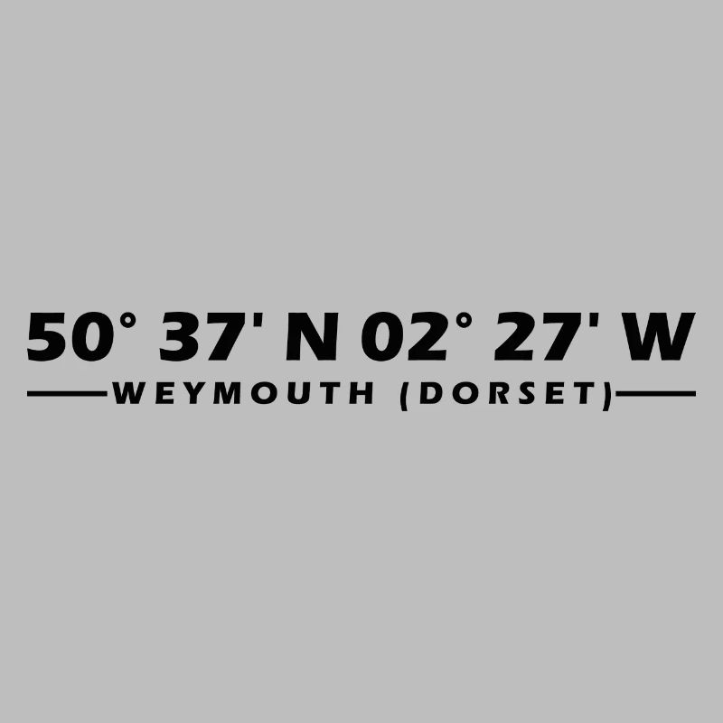 Weymouth (Dorset) Coordinates
