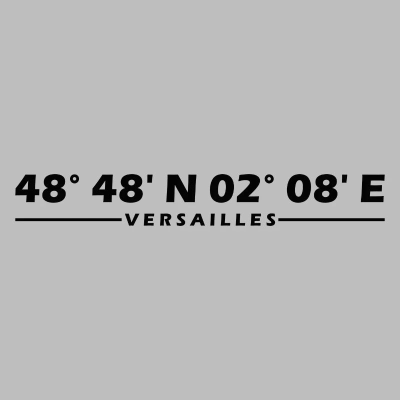 Versailles coordinates