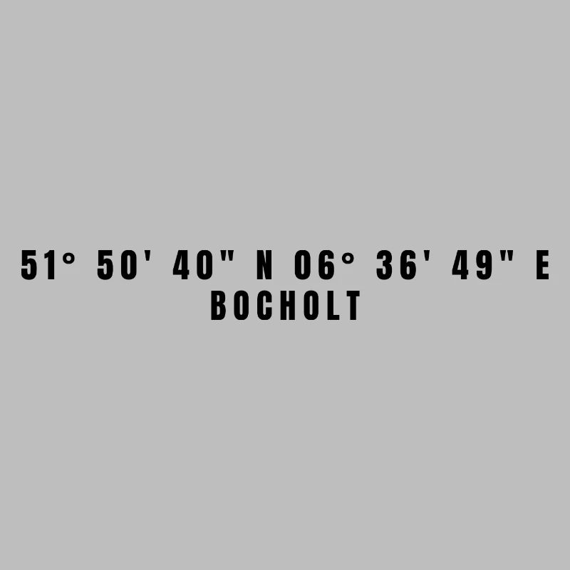 Bocholt North Rhine-Westphalia Coordinates