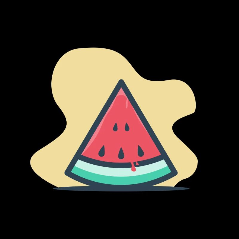 Été à nouveau - pastèque - présent