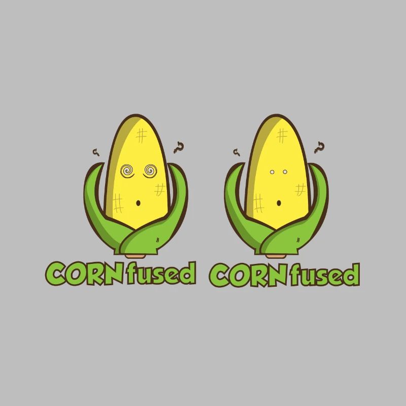 CORN fused! Corn Corn Saying Gift Idea