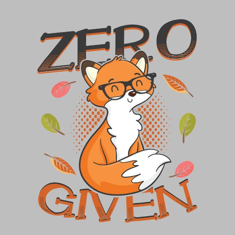 Hipster Fox Zero Fox Given