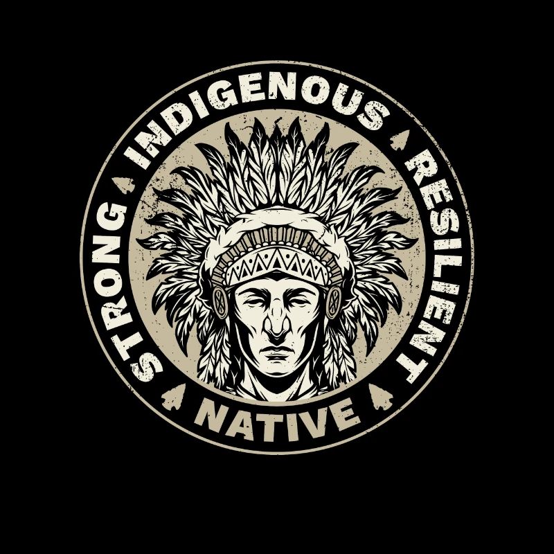 Starker Indigener Widerstandsfähiger Eingeborener