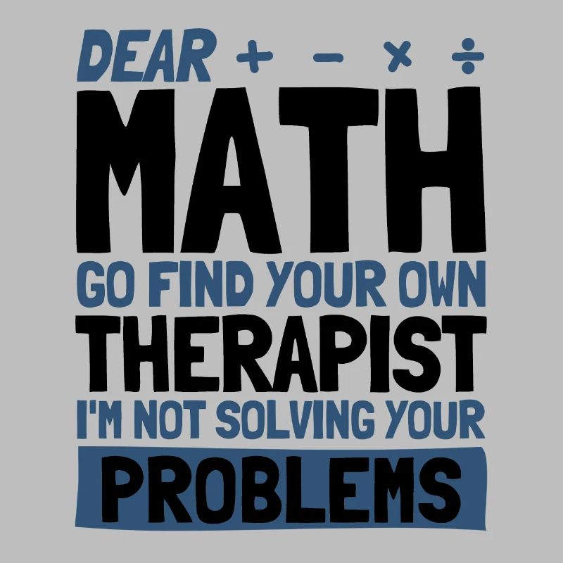 Math Mathématiques Sciences Math Cadeau