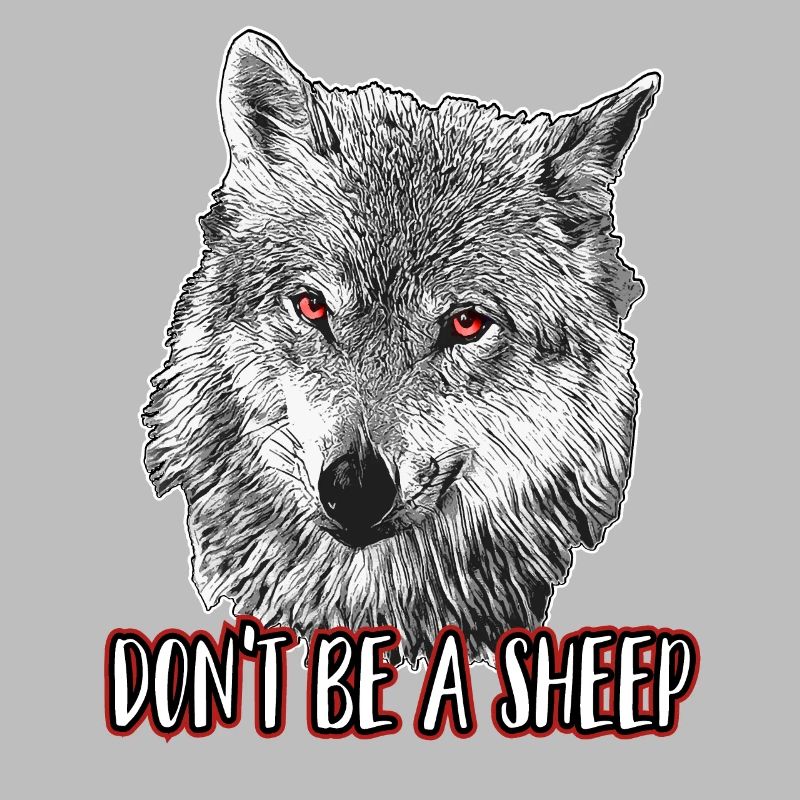 Sei kein Schaf