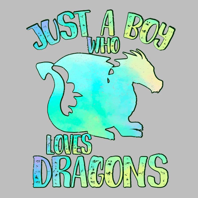 Nur ein Junge, der Drachen liebt
