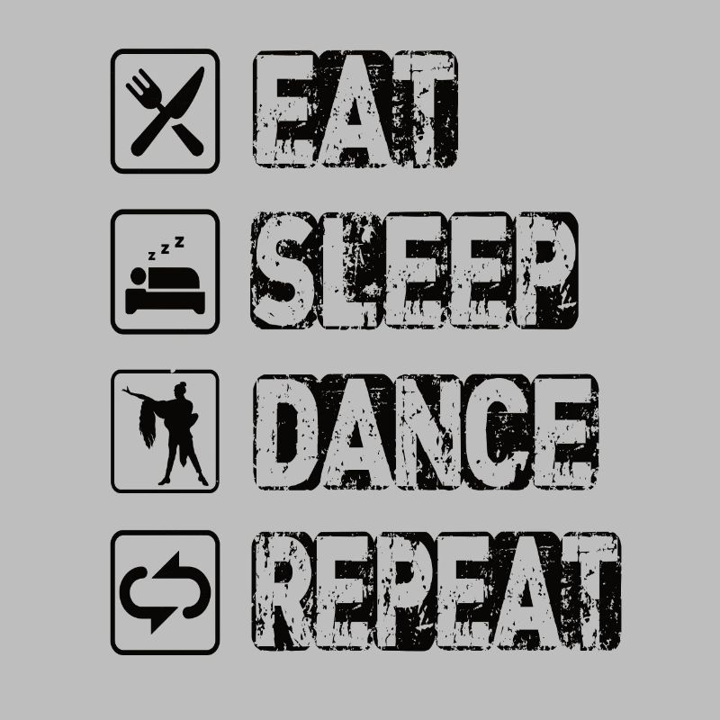 Manger Sommeil Danse Répéter