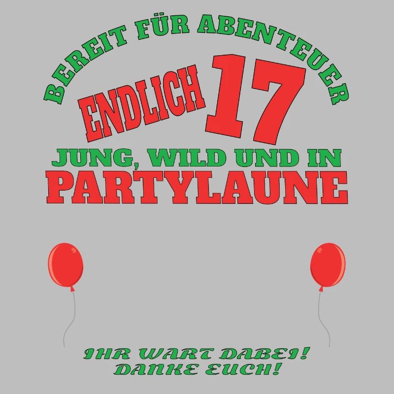 17. Geburtstag Mädchen & Junge Gästebuch