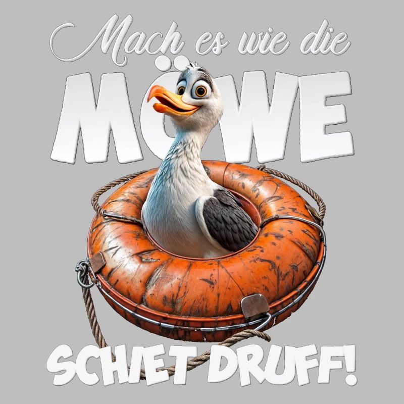 Freche Möwe #lovely toons