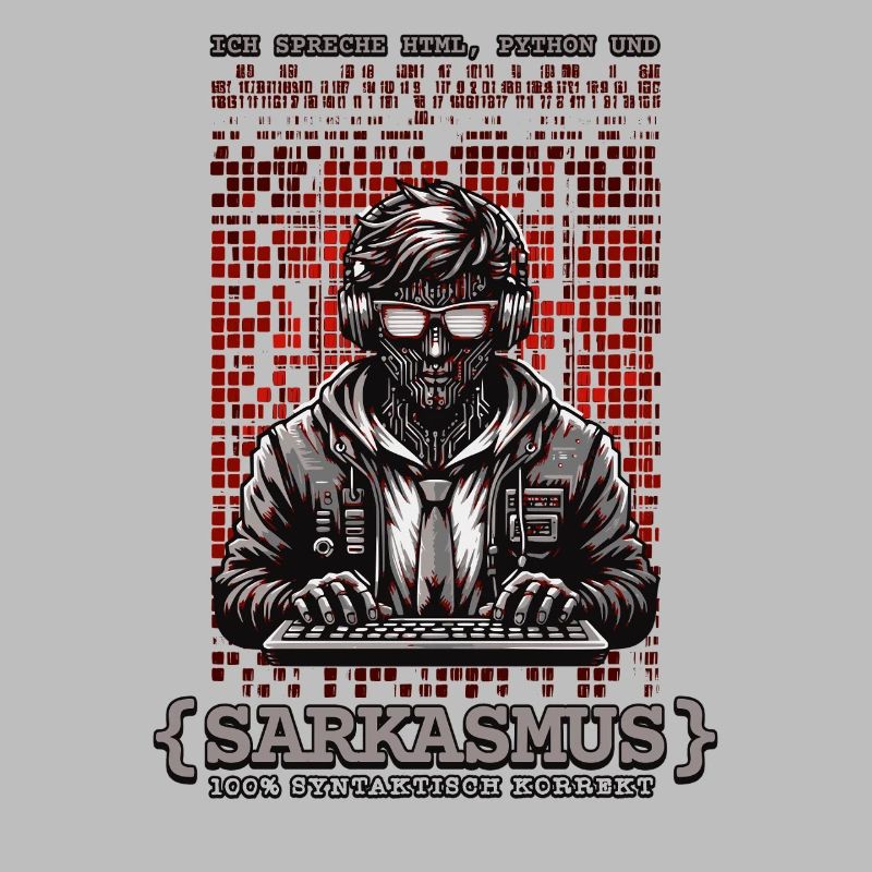 I speak HTML, Python and sarcasm