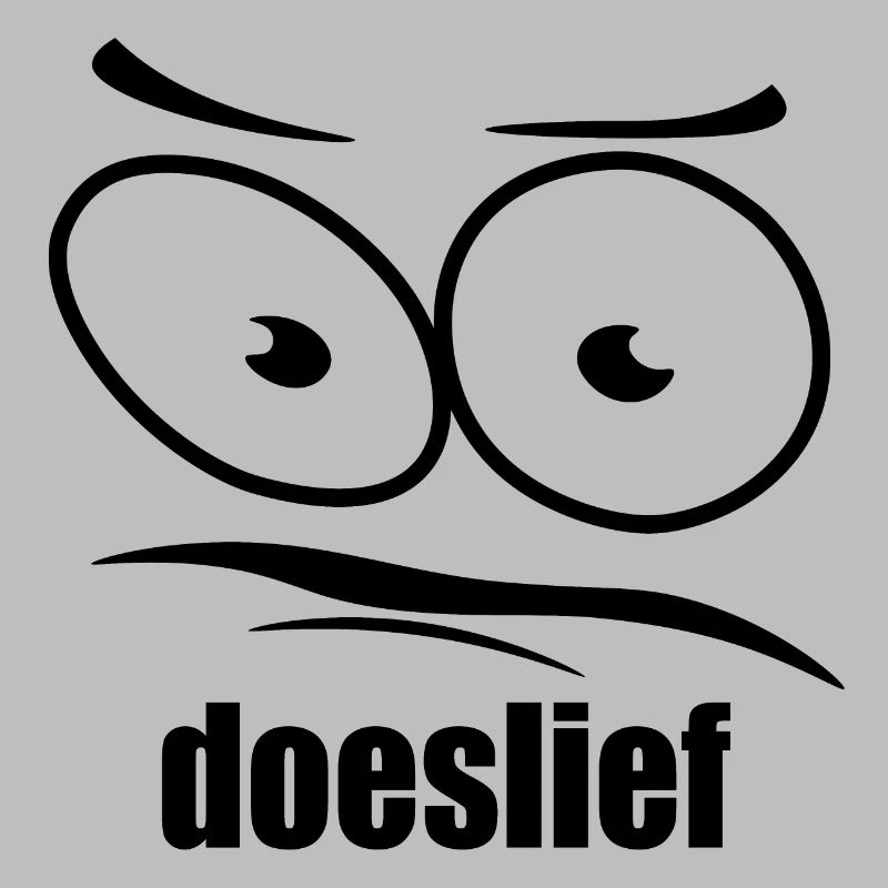 doeslief flehende Augen mit Fragezeichen-Blick