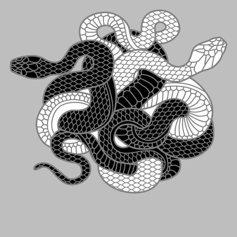Serpents cadeaux pour Yin Yang Python Cobra fans