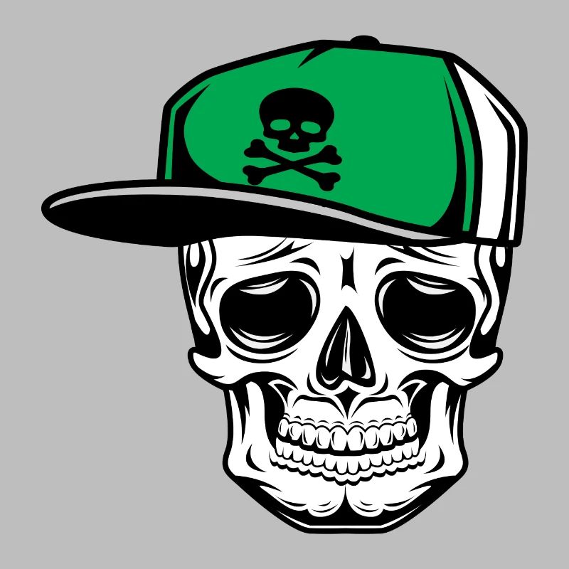 Old School Skull Basecap