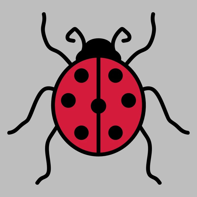ladybug small cute cute beetle red dot