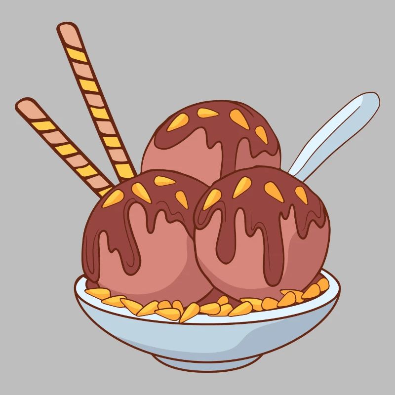 Eis Speiseeis Eiskrem Eiscreme Kugeleis Eisbecher