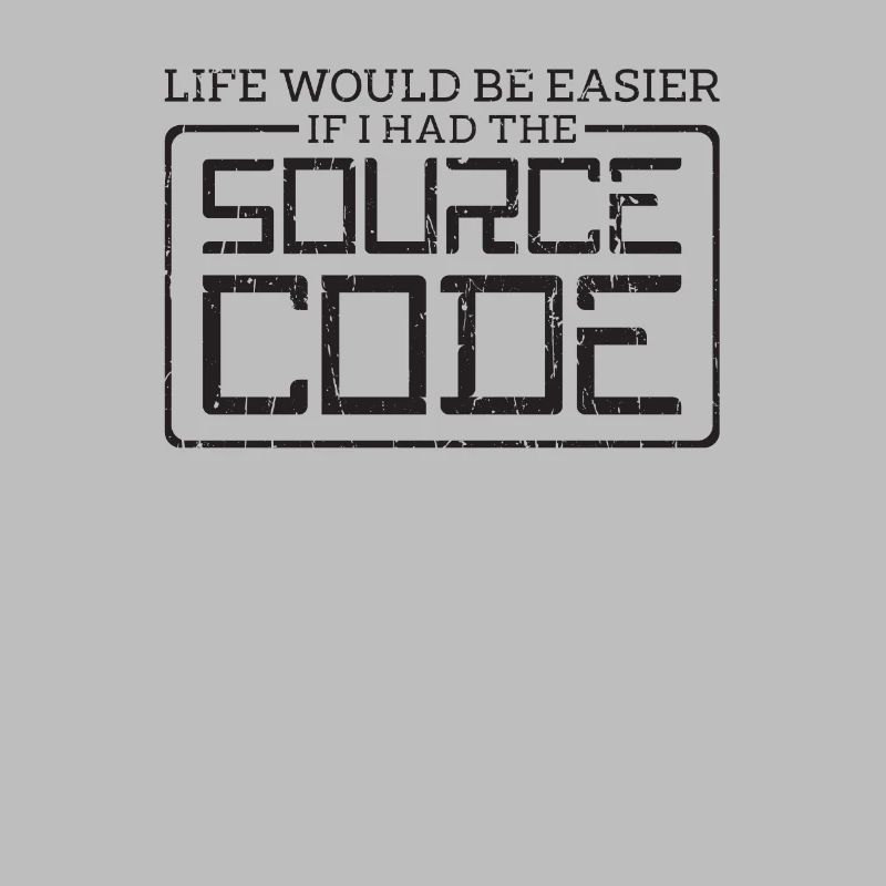 Life would be easier if I had the source code -