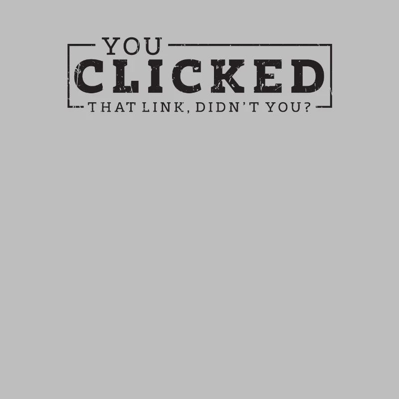 Vous avez cliqué sur ce lien N’est-ce pas - hacker