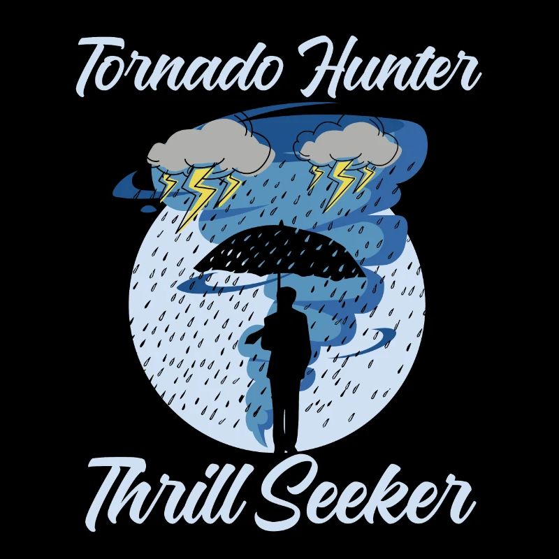 Storm Chasing: Tornado Hunter Thrill Seeker