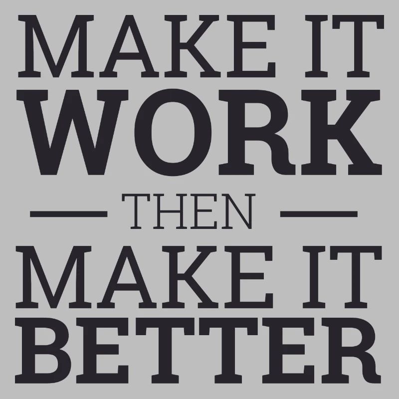 "Make It Work" | "Scrum Master"