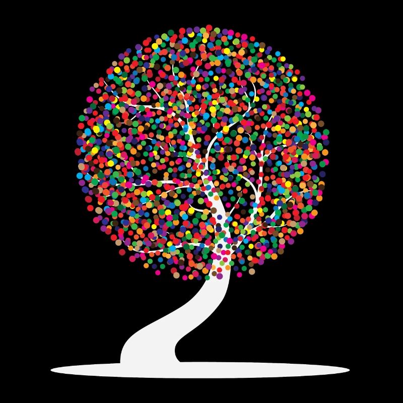 Bunter Baum