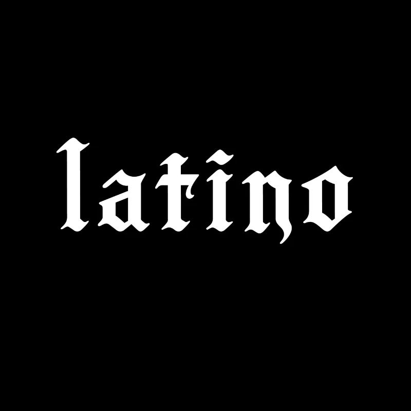 Latino Old English Retro