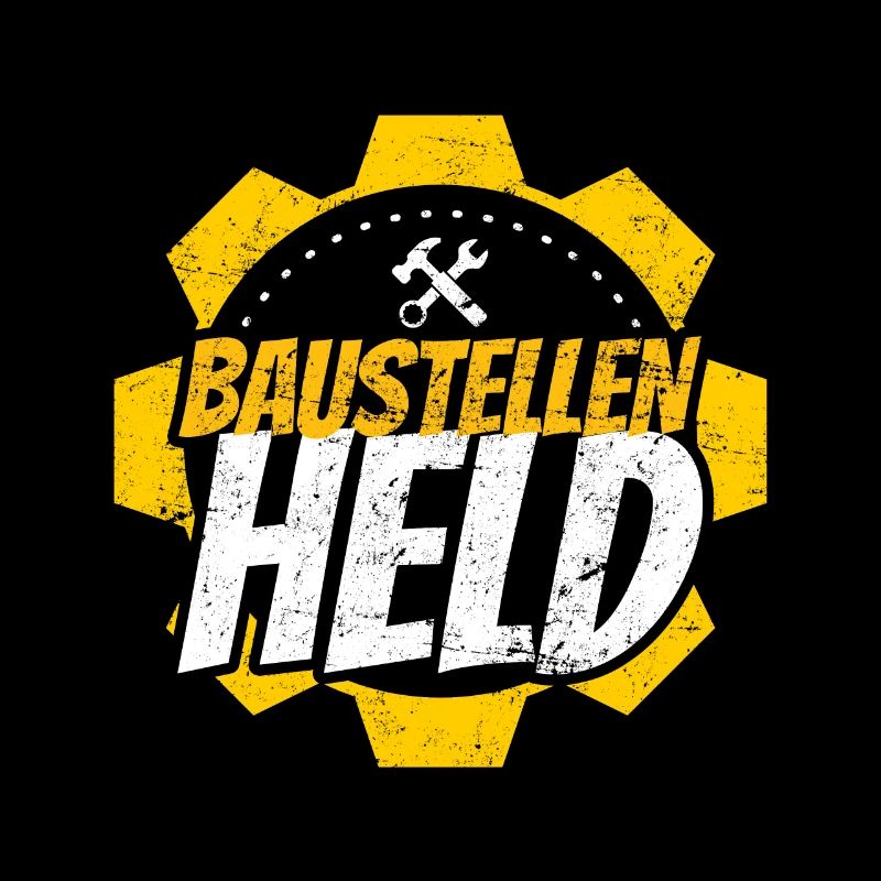 Baustellen Held Lustiges Geschenk