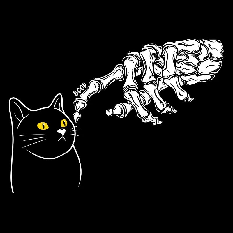 Sorcière chat d’Halloween