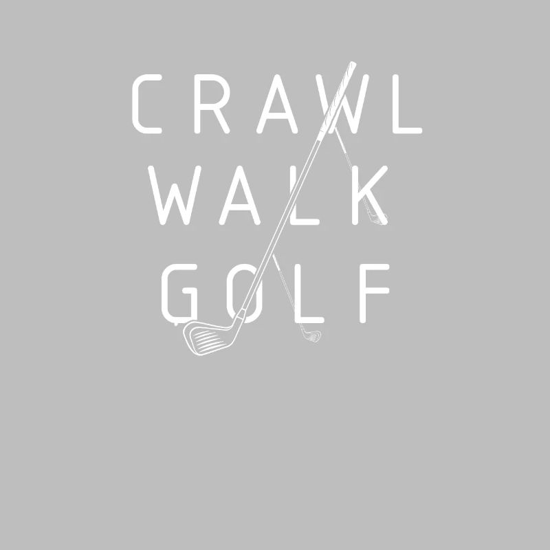 Ramper, courir, golf