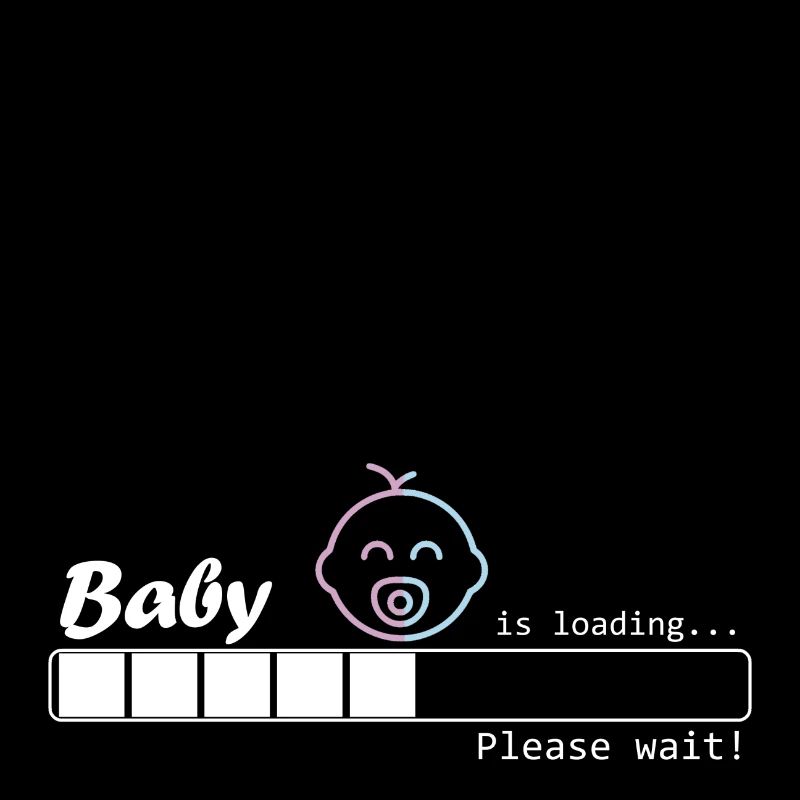 Baby is loading - Junge/Mädchen