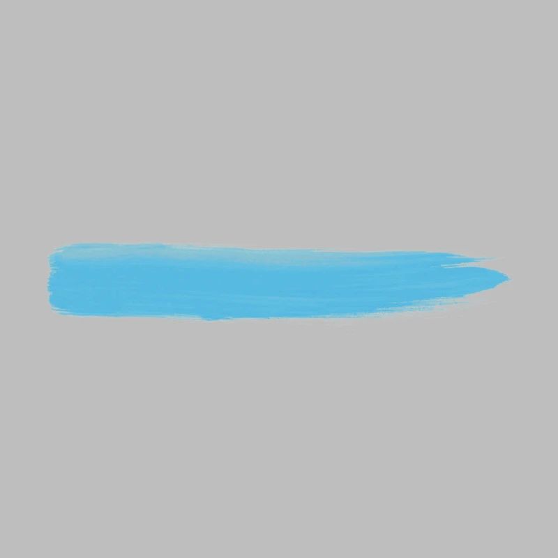 Farbstrich blau Klecks Farbspritzer Maler Geschenk