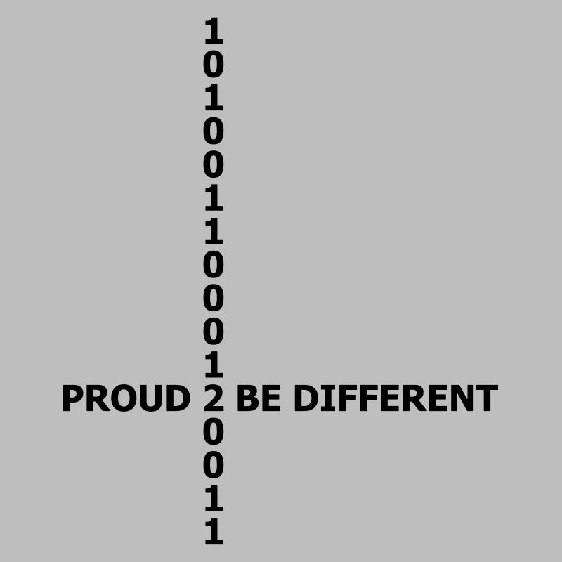 Proud 2 be different Matrix 1 0 Daten Zahlen