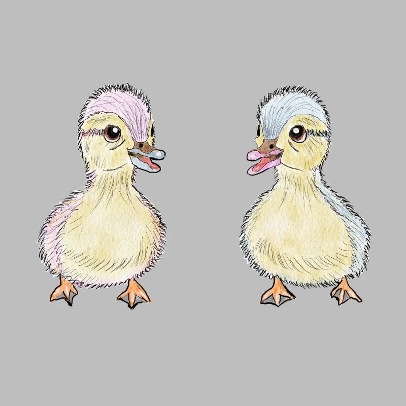 Deux petits canards