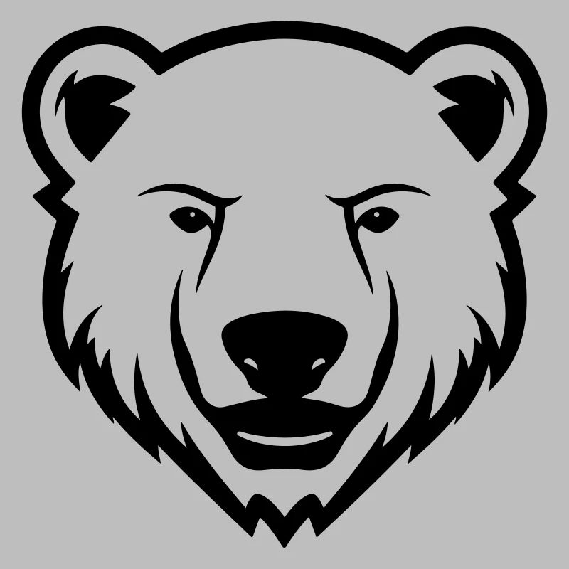 polar bear head polar bear