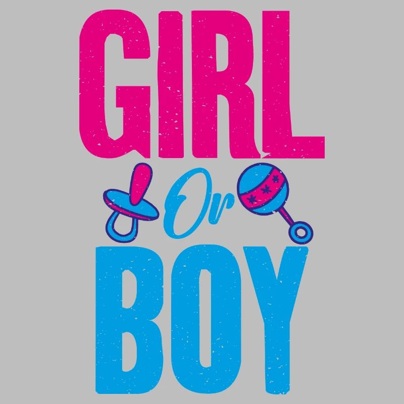 Mädchen oder Junge Gender Reveal Party