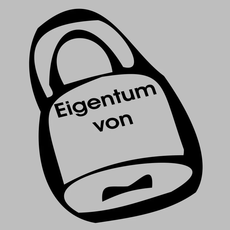 Vorhängeschloss Eigentum