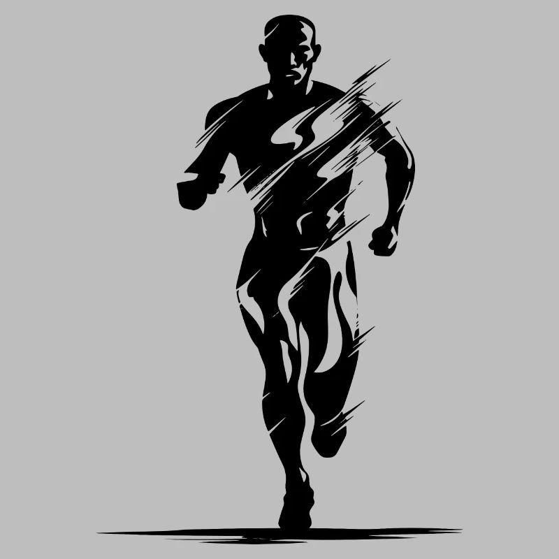 Jogger Drawing