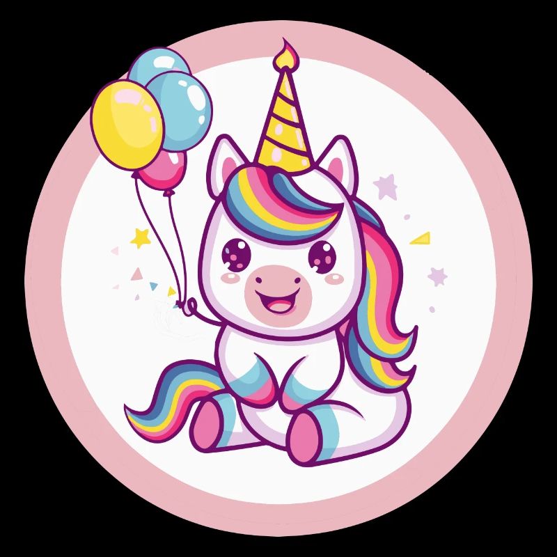 Einhorn Geburtstag Comic