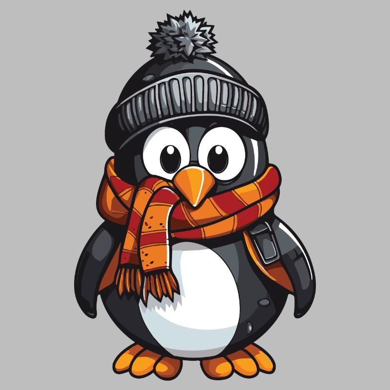 Penguin Winter Comic