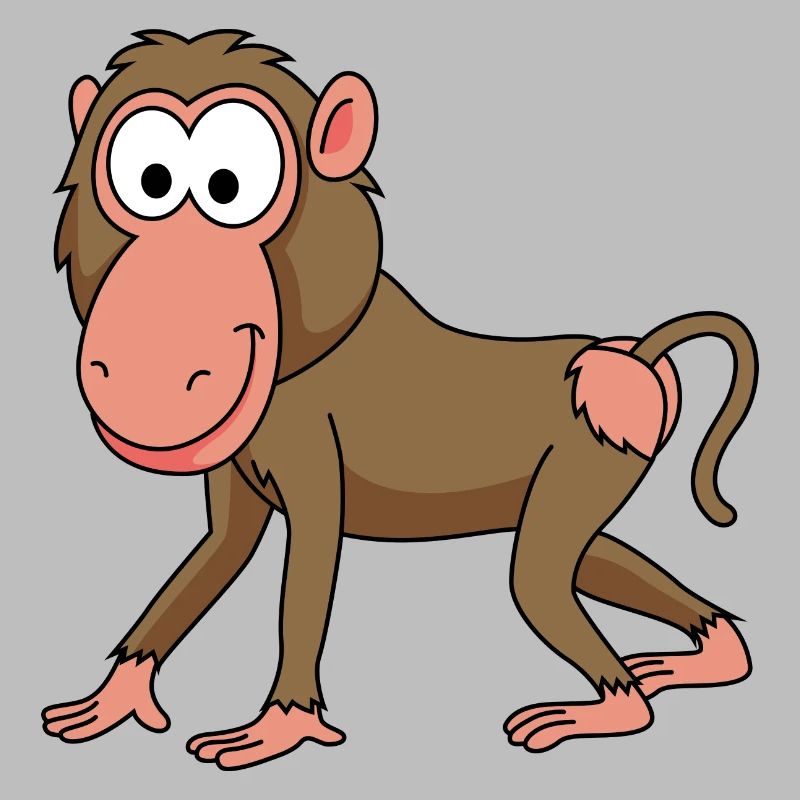 Monkey affe comic