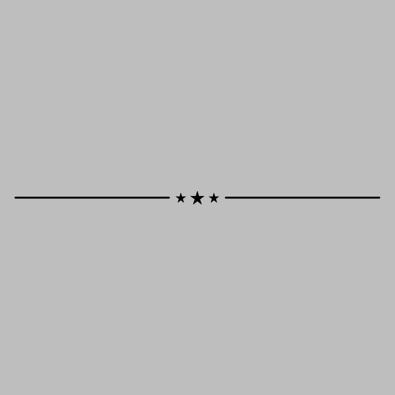 trait de symbole étoile