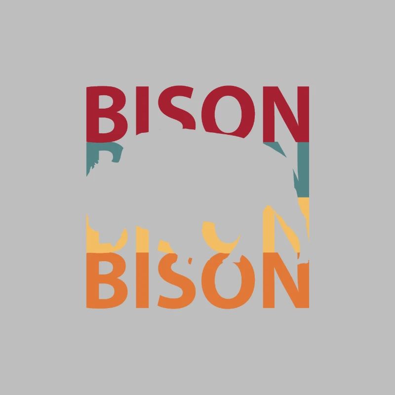 Bison Büffel