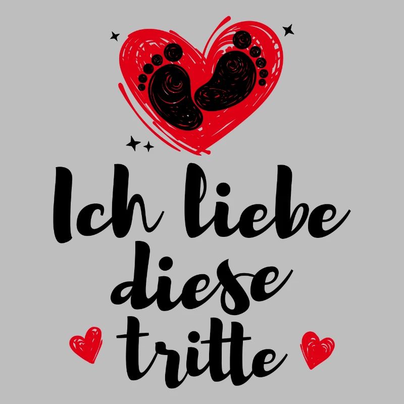 Amour bébé ventre coeur Enceinte Déclaration Pieds bébé