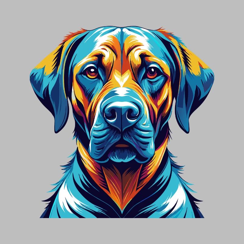 Rhodesian Ridgeback Hunderasse Karikatur Kawaii