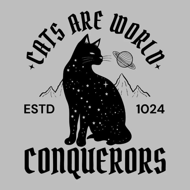 Black Cat Conqueror - Thème Chat Mystique