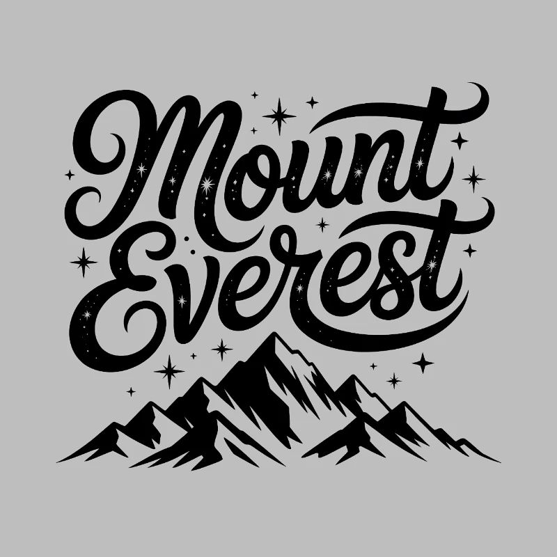 Mont Everest - Conception de souvenirs