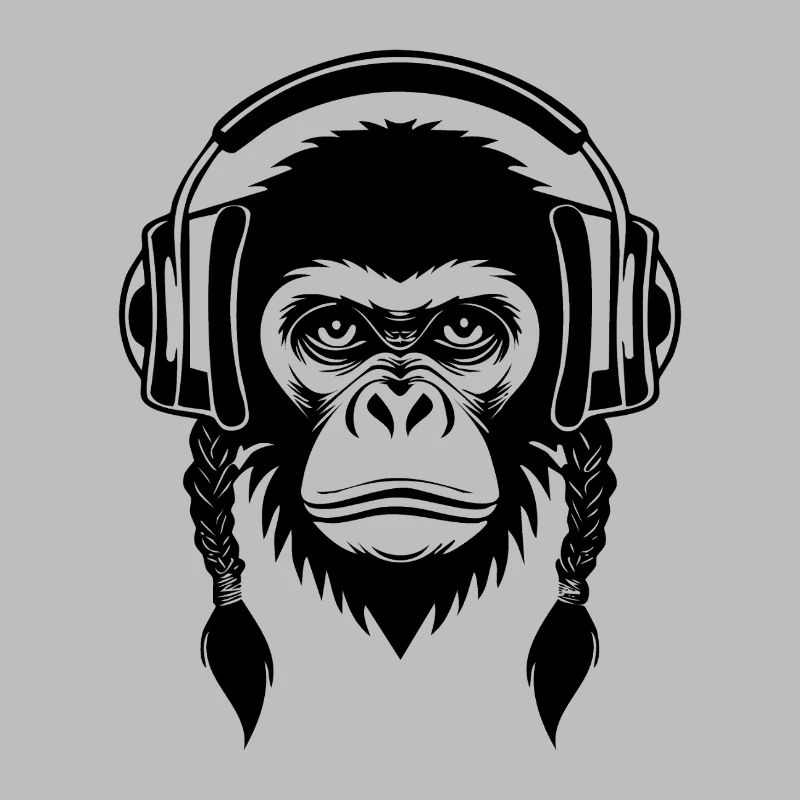 Masked Monkey Head Underground Beat Edition Shirt