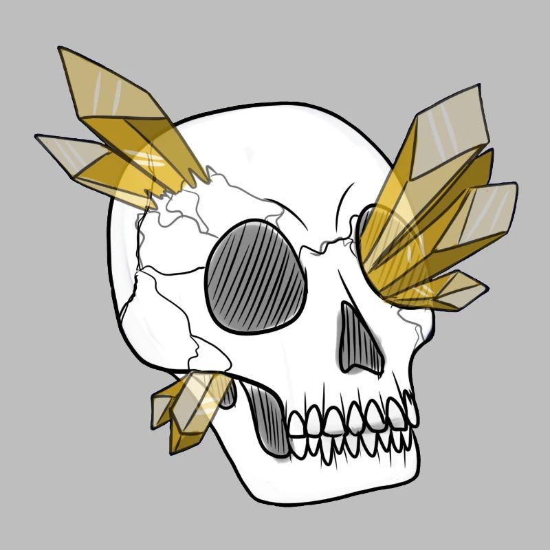 Crystal Skull - Human (by Leni Riosa)