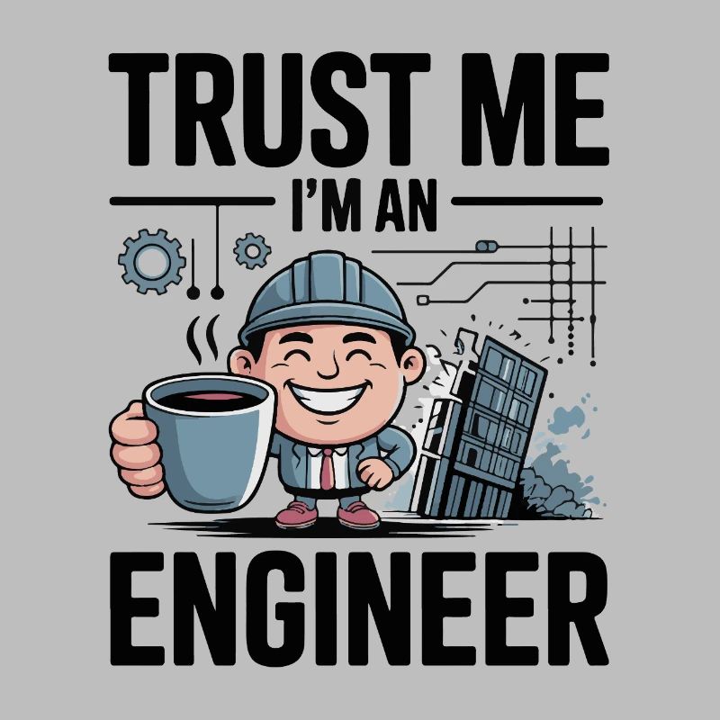 Trust Me I’m an Engineer - for light background