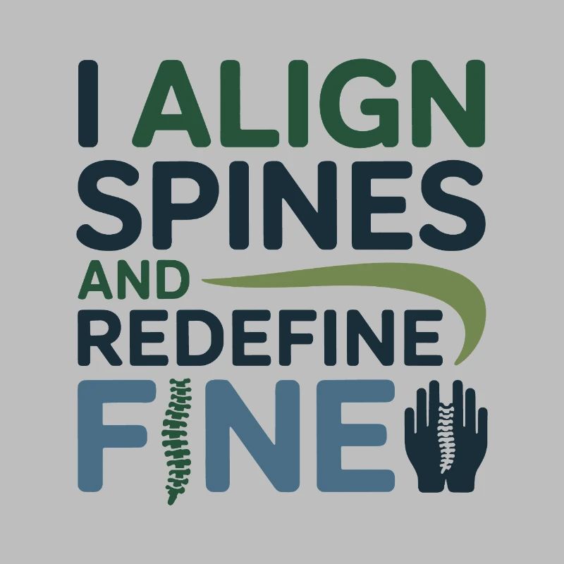 Osteopath I Align Spines Redefine Fine 